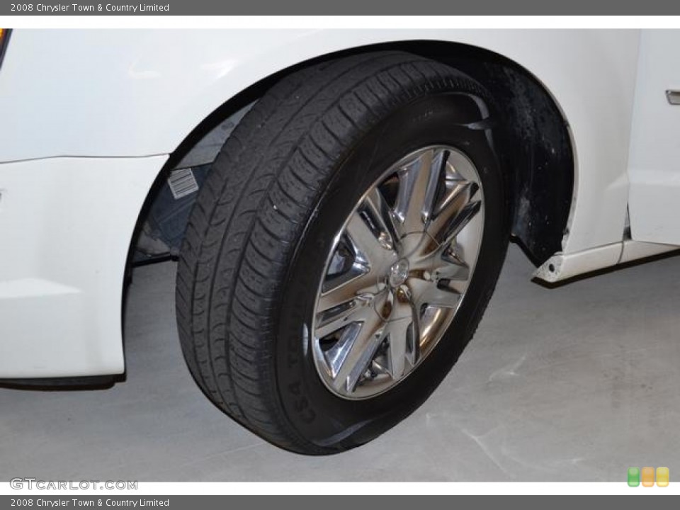 2008 Chrysler Town & Country Limited Wheel and Tire Photo #76916019