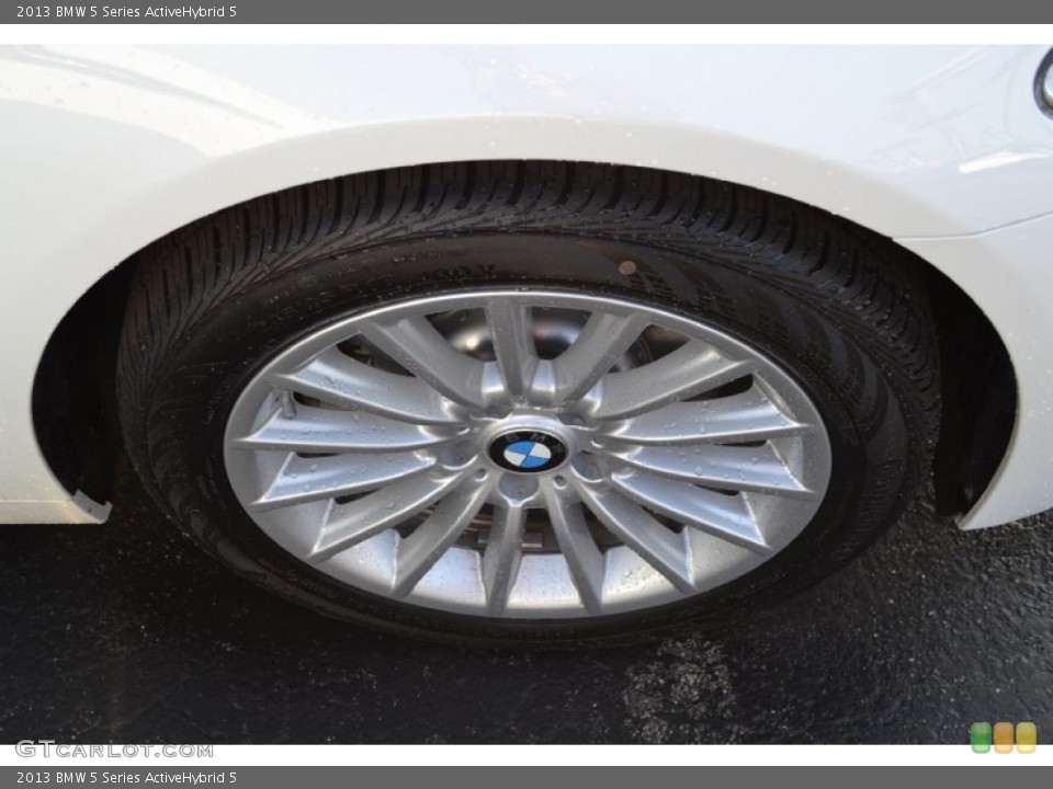 2013 BMW 5 Series ActiveHybrid 5 Wheel and Tire Photo #76918986