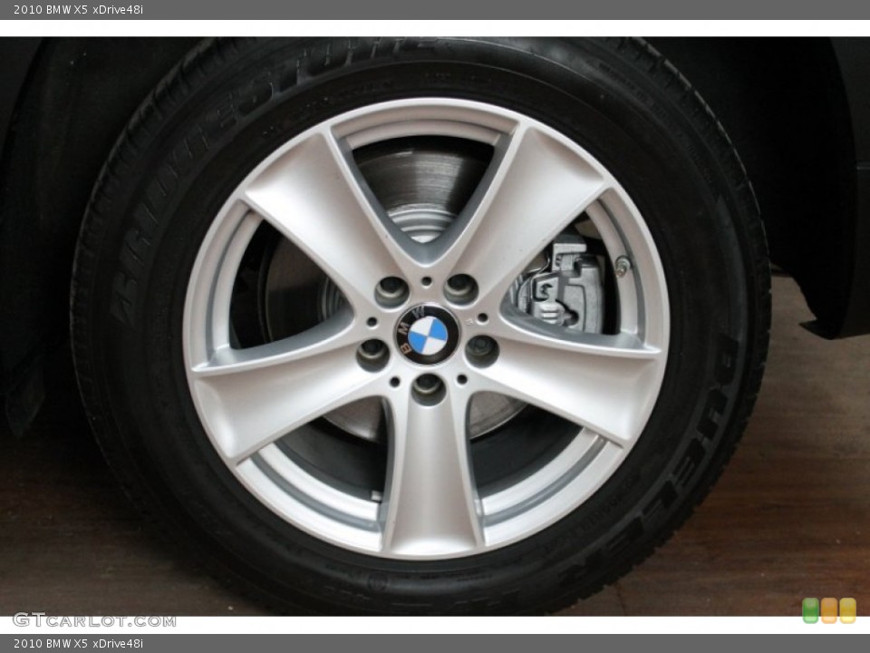 2010 BMW X5 xDrive48i Wheel and Tire Photo #76919027