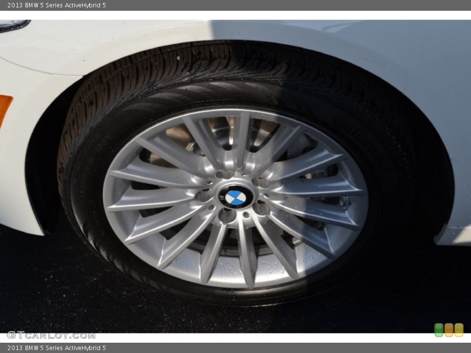2013 BMW 5 Series ActiveHybrid 5 Wheel and Tire Photo #76919107