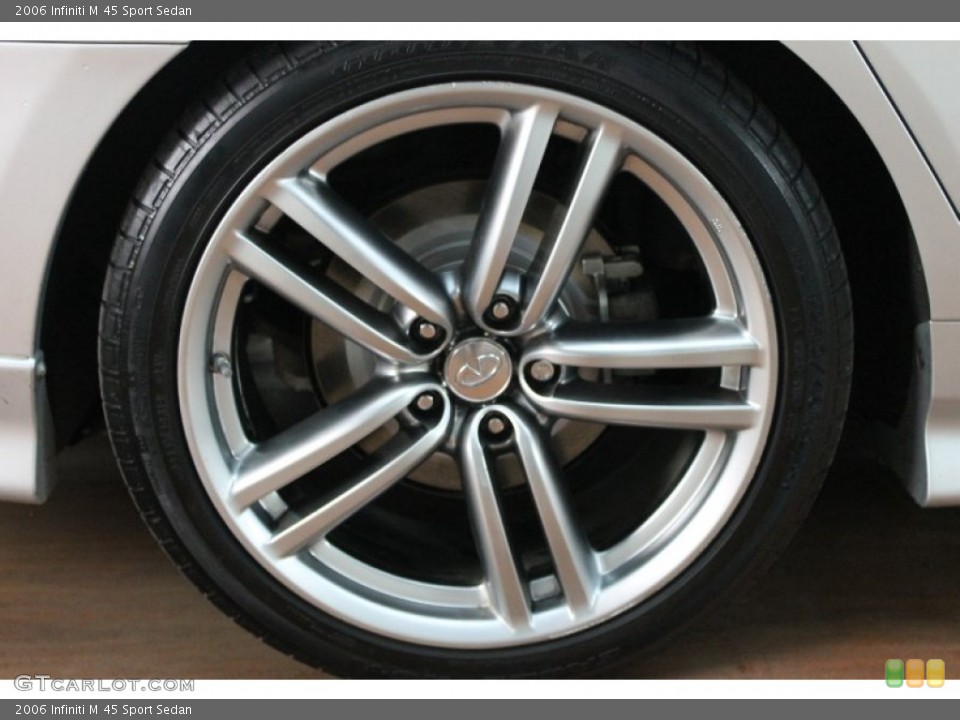 2006 Infiniti M 45 Sport Sedan Wheel and Tire Photo #76919697