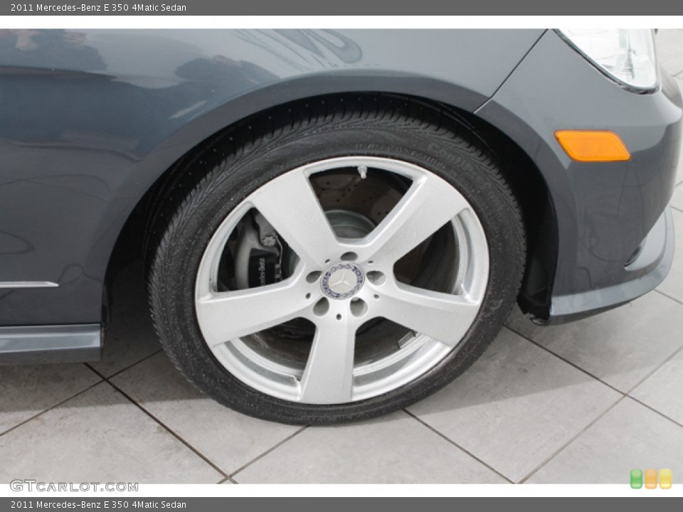 2011 Mercedes-Benz E 350 4Matic Sedan Wheel and Tire Photo #76921926