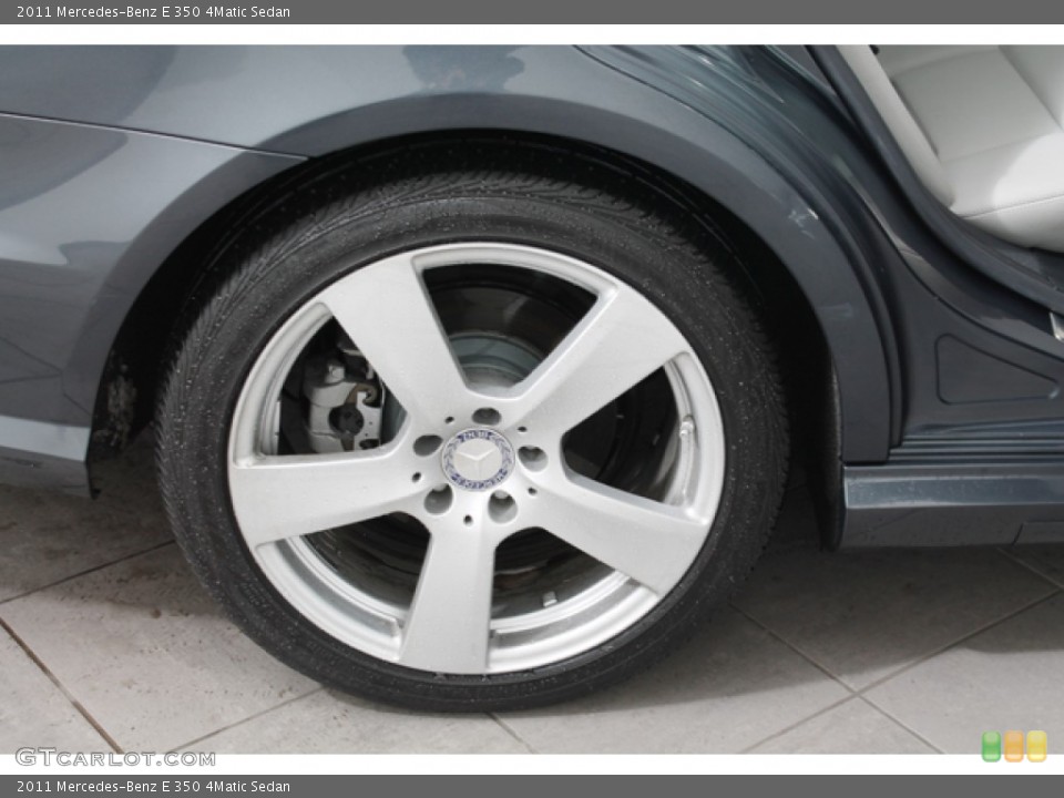2011 Mercedes-Benz E 350 4Matic Sedan Wheel and Tire Photo #76921945