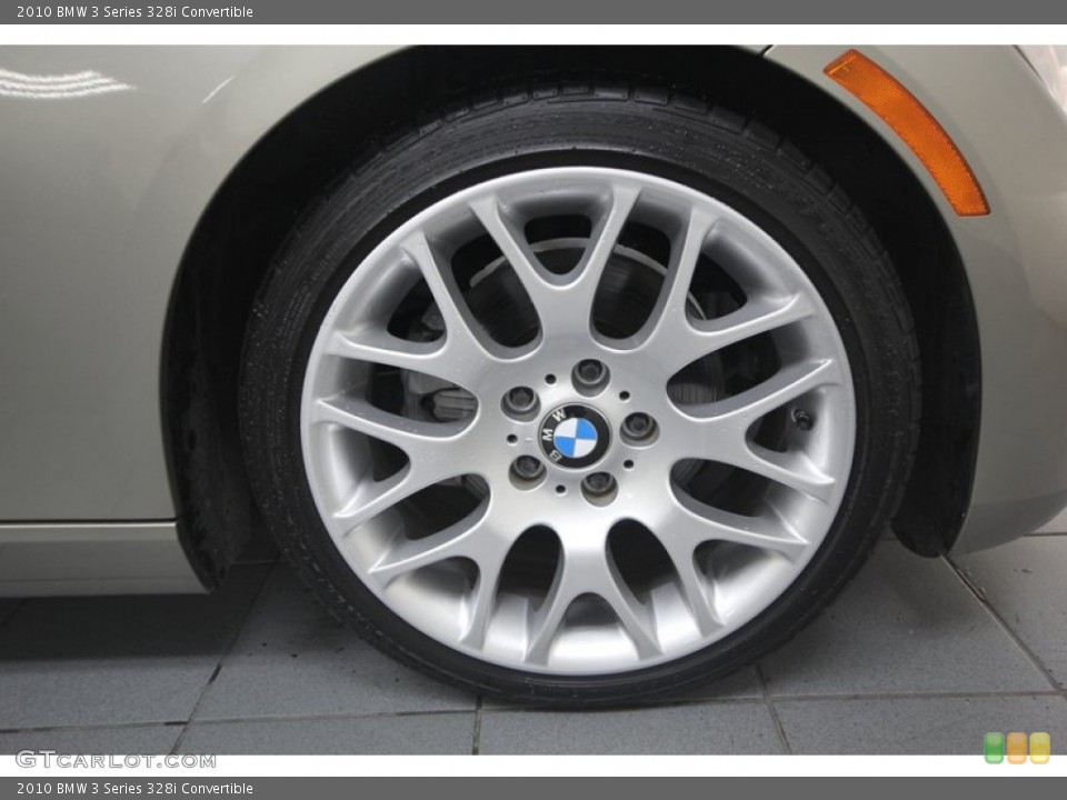 2010 BMW 3 Series 328i Convertible Wheel and Tire Photo #76922955