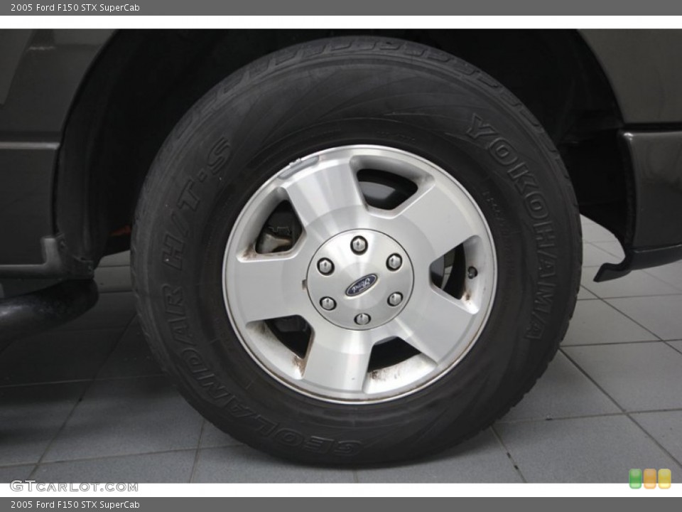 2005 Ford F150 STX SuperCab Wheel and Tire Photo #76923867