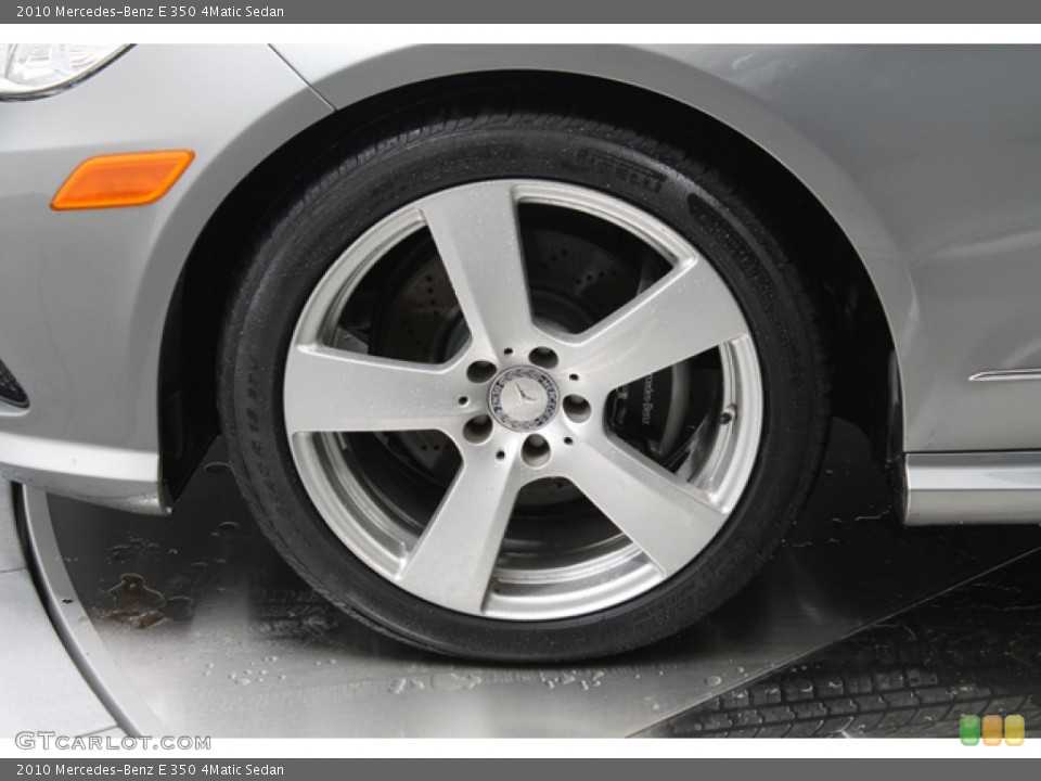 2010 Mercedes-Benz E 350 4Matic Sedan Wheel and Tire Photo #76930183