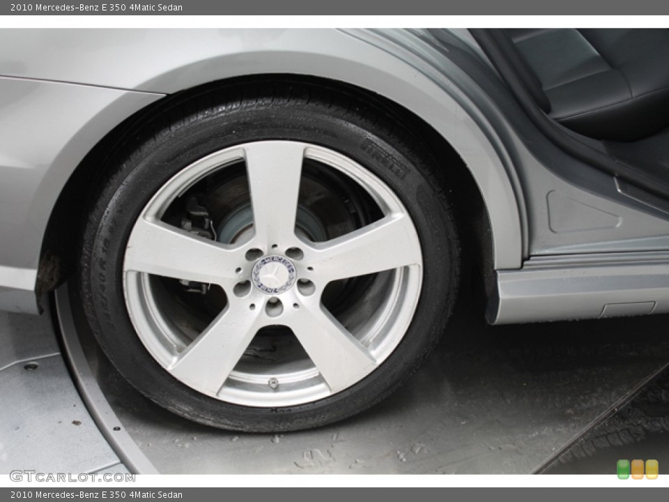 2010 Mercedes-Benz E 350 4Matic Sedan Wheel and Tire Photo #76930209