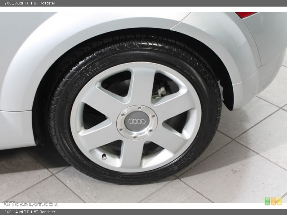 2001 Audi TT 1.8T Roadster Wheel and Tire Photo #76930832