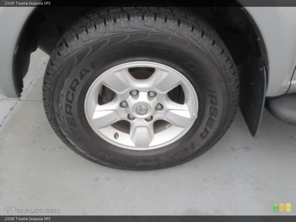 2006 Toyota Sequoia SR5 Wheel and Tire Photo #76932092
