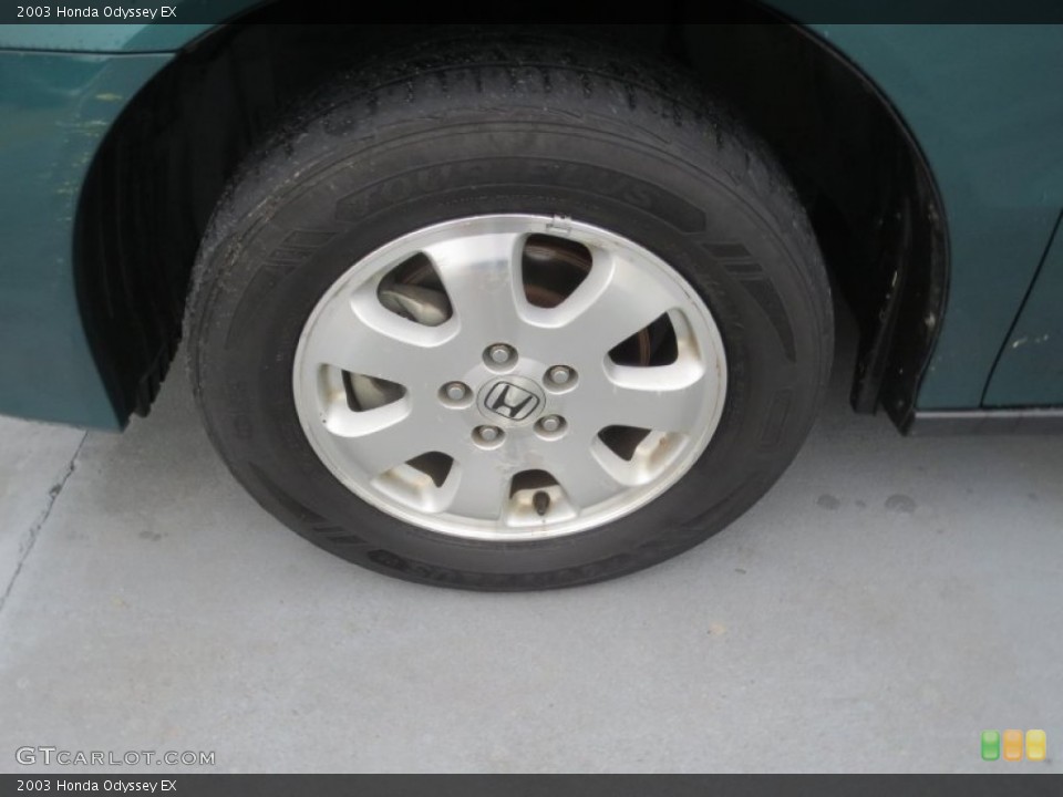 2003 Honda Odyssey EX Wheel and Tire Photo #76933087