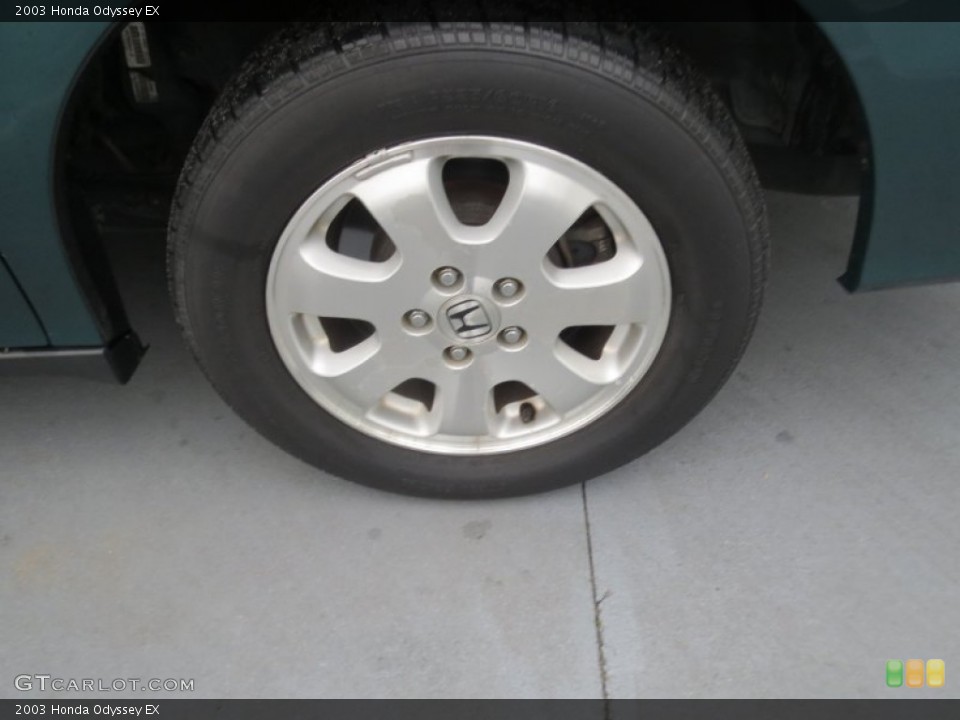 2003 Honda Odyssey EX Wheel and Tire Photo #76933111