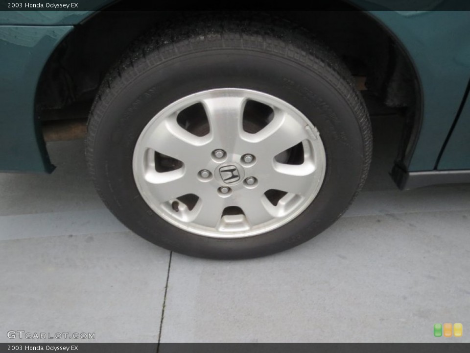 2003 Honda Odyssey EX Wheel and Tire Photo #76933129