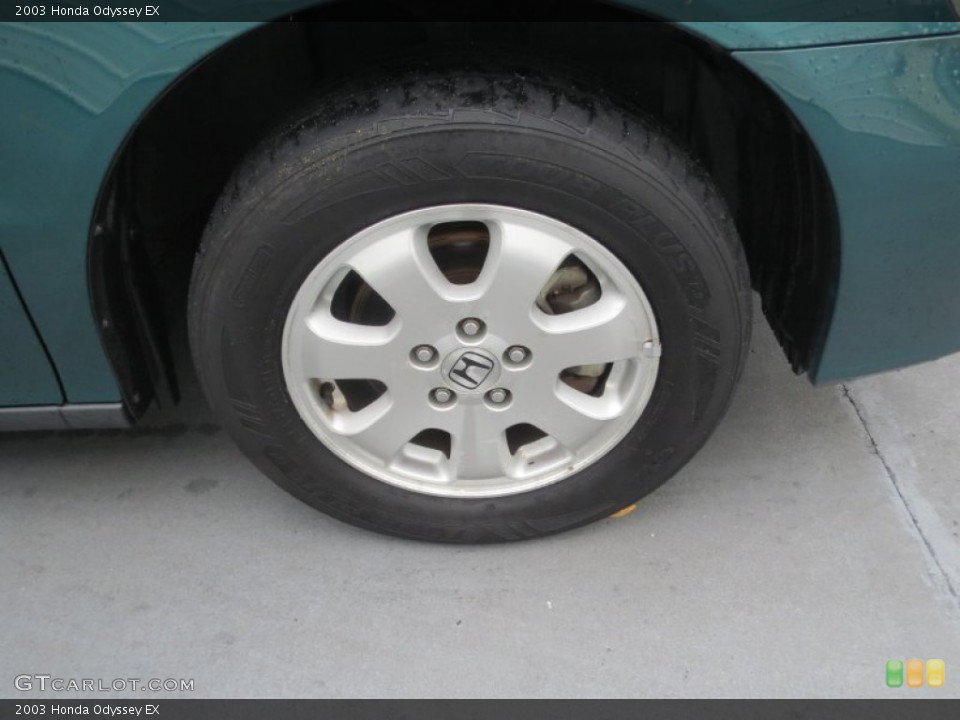 2003 Honda Odyssey EX Wheel and Tire Photo #76933153