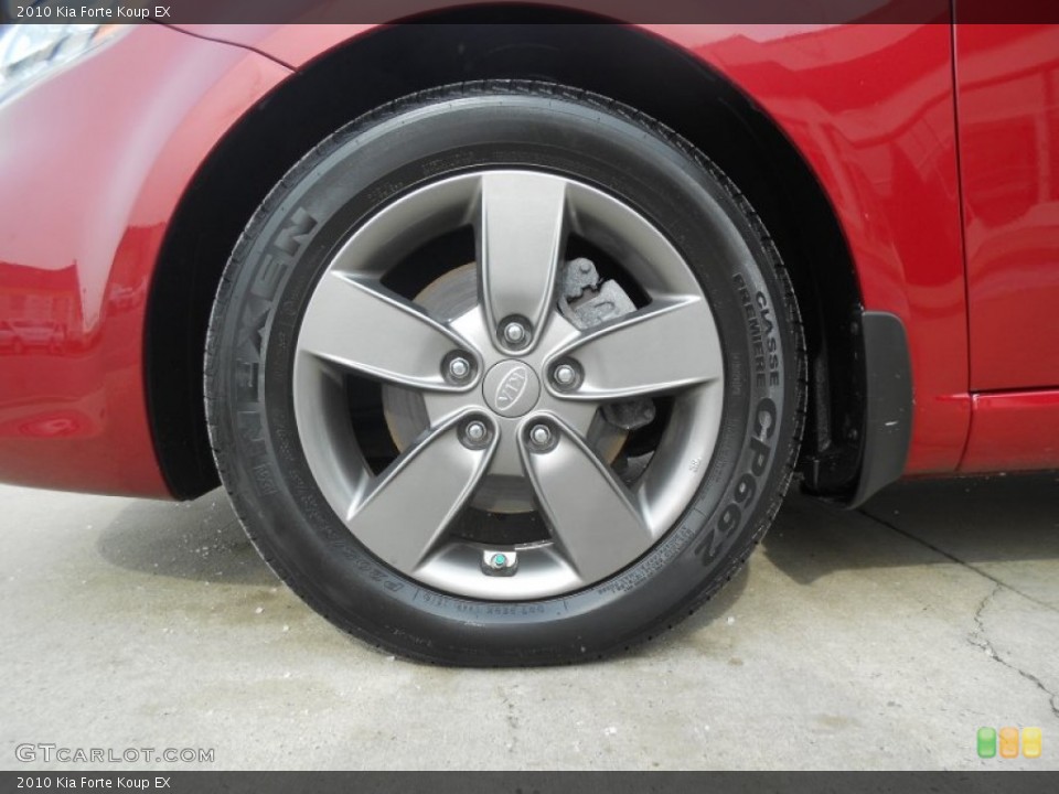 2010 Kia Forte Koup Wheels and Tires