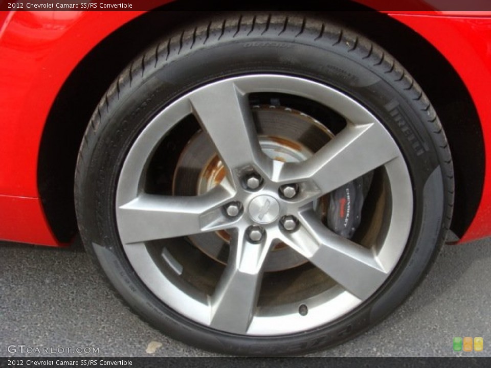 2012 Chevrolet Camaro SS/RS Convertible Wheel and Tire Photo #76938490