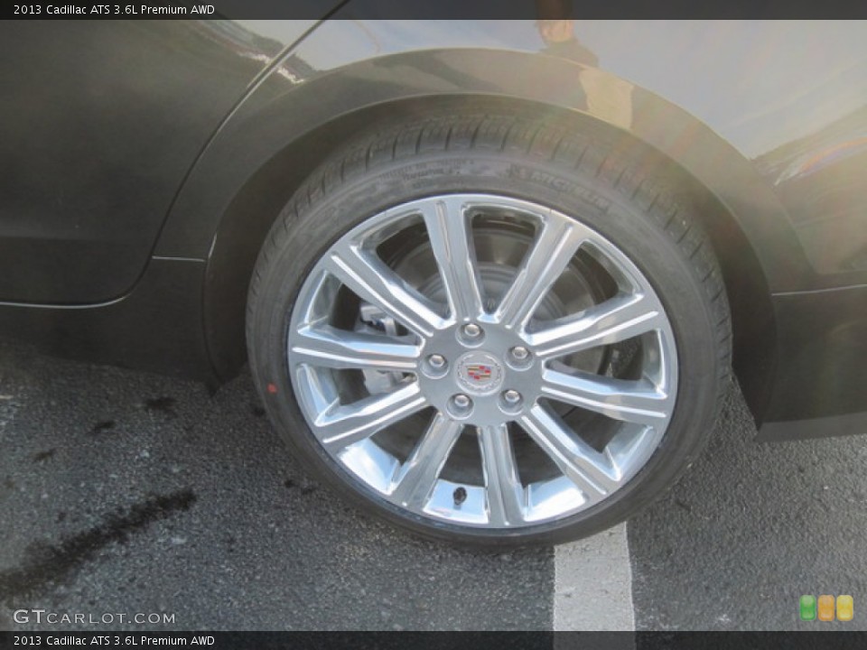 2013 Cadillac ATS 3.6L Premium AWD Wheel and Tire Photo #76942357