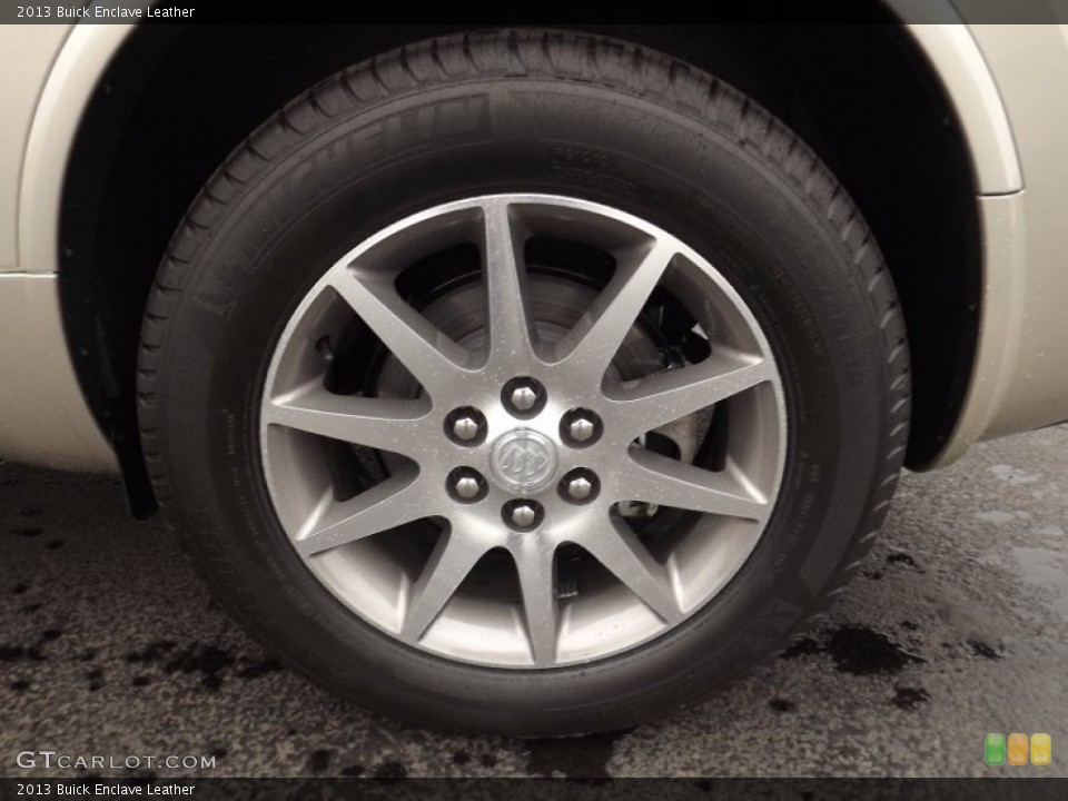 2013 Buick Enclave Leather Wheel and Tire Photo #76943341