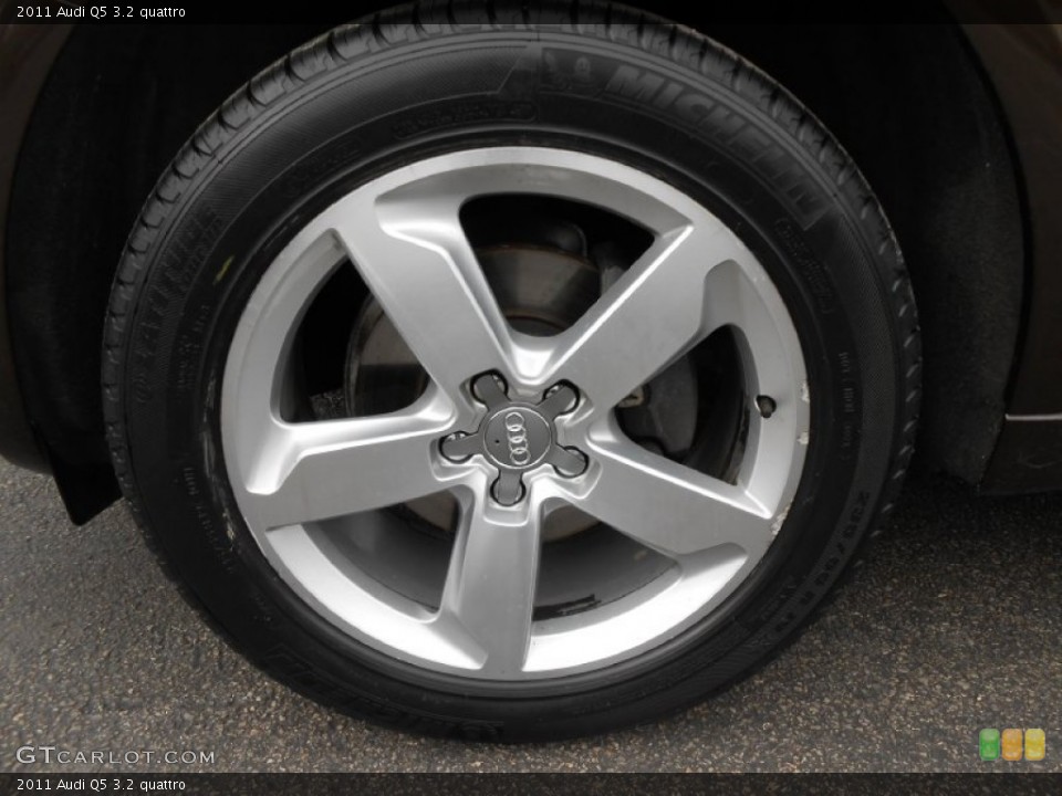 2011 Audi Q5 3.2 quattro Wheel and Tire Photo #76944525