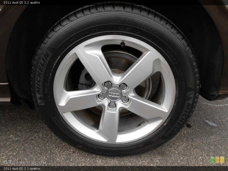 2011 Audi Q5 3.2 quattro Wheel and Tire Photo #76944550