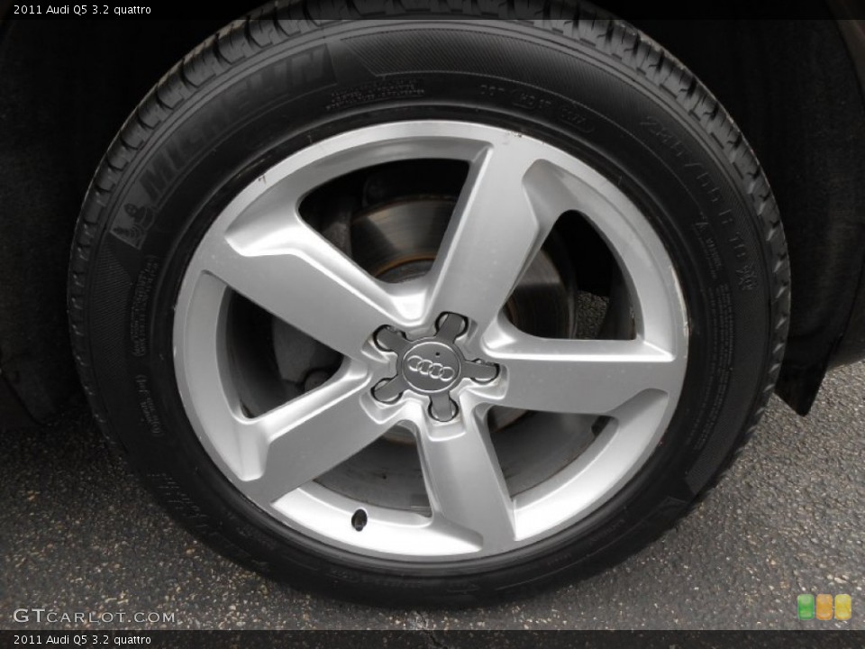 2011 Audi Q5 3.2 quattro Wheel and Tire Photo #76944601