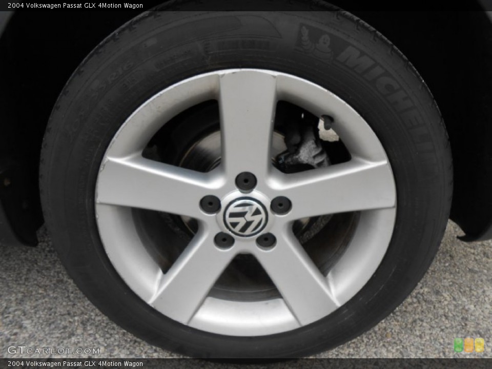 2004 Volkswagen Passat GLX 4Motion Wagon Wheel and Tire Photo #76945930