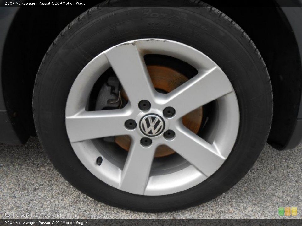 2004 Volkswagen Passat GLX 4Motion Wagon Wheel and Tire Photo #76945981