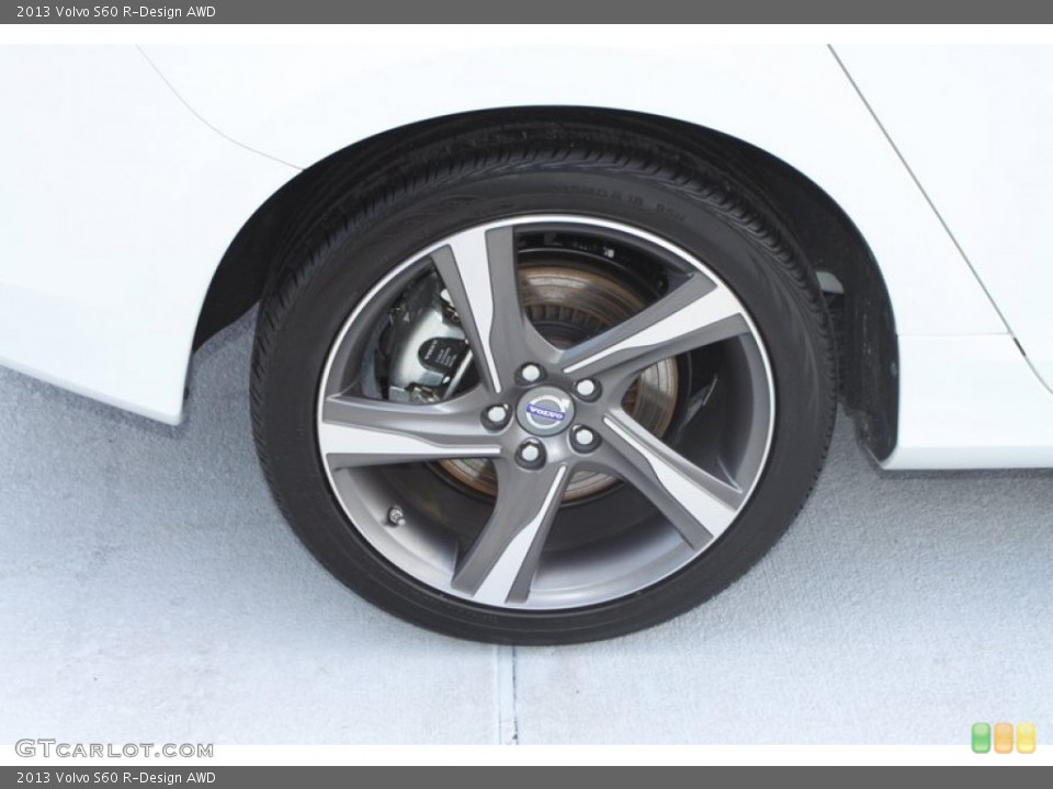 2013 Volvo S60 R-Design AWD Wheel and Tire Photo #76947655
