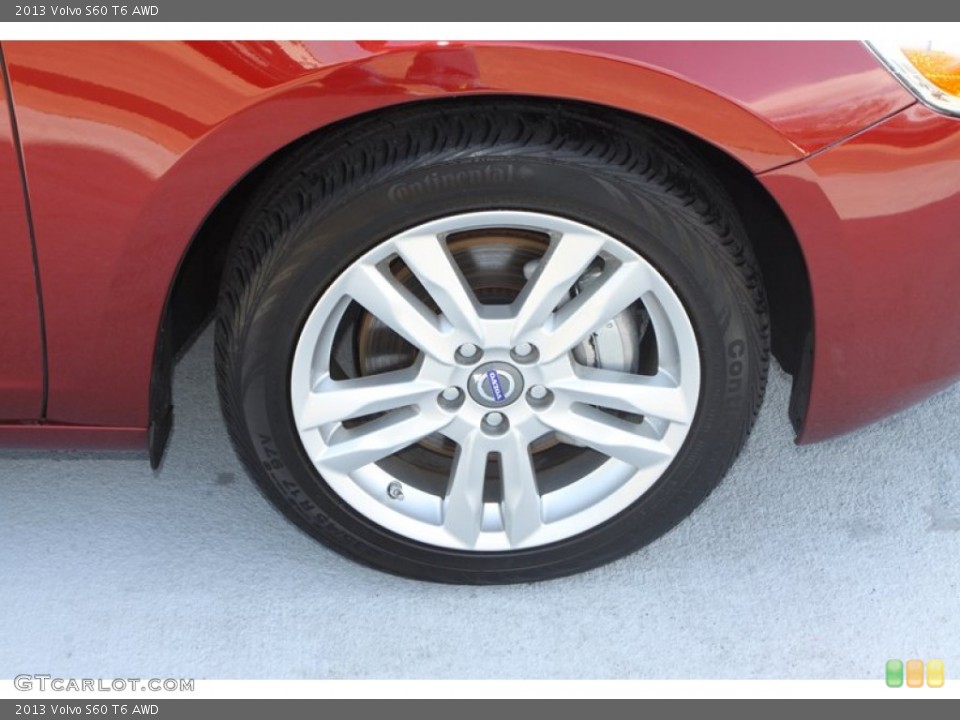 2013 Volvo S60 T6 AWD Wheel and Tire Photo #76948333