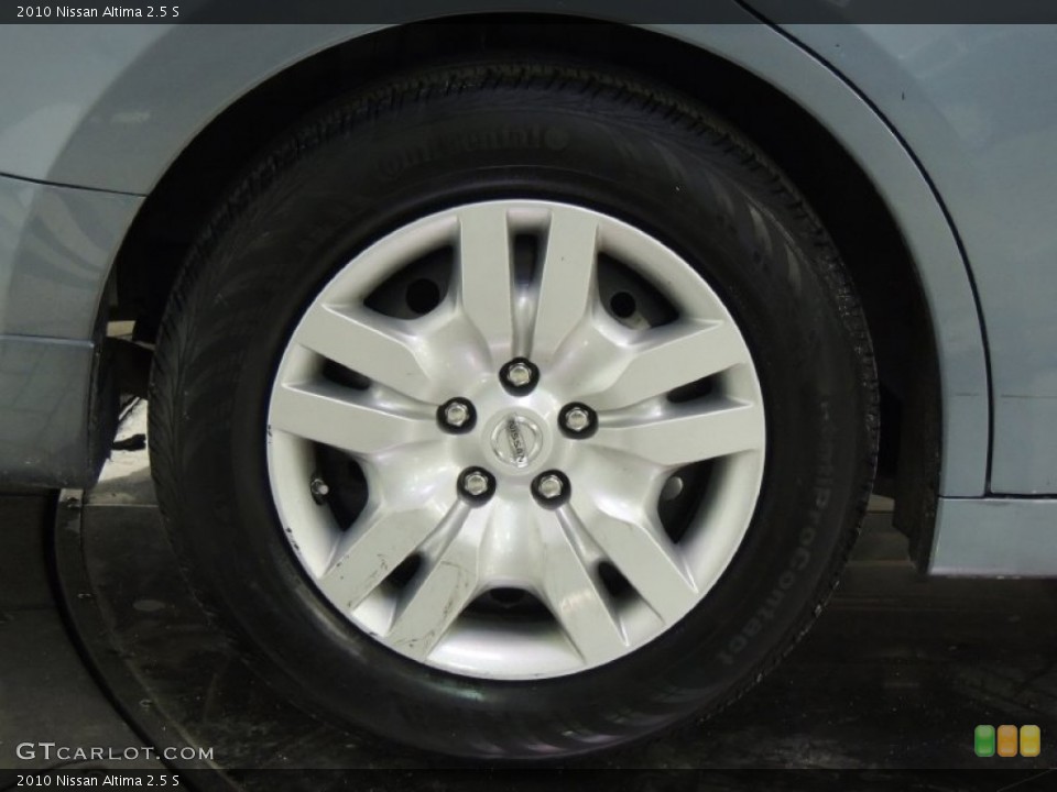2010 Nissan Altima 2.5 S Wheel and Tire Photo #76959692