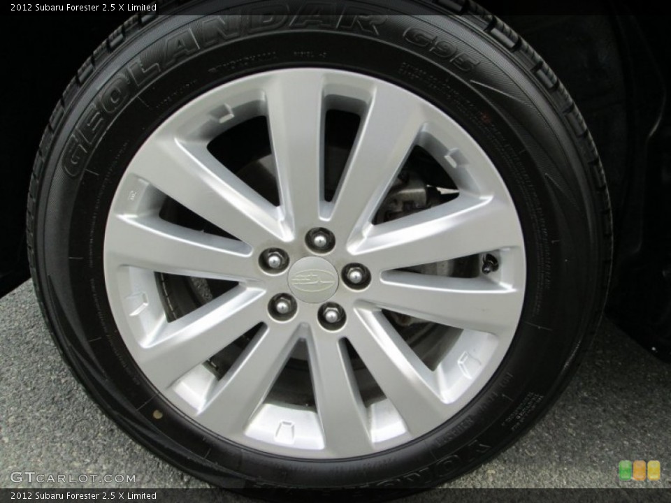 2012 Subaru Forester 2.5 X Limited Wheel and Tire Photo #76960567