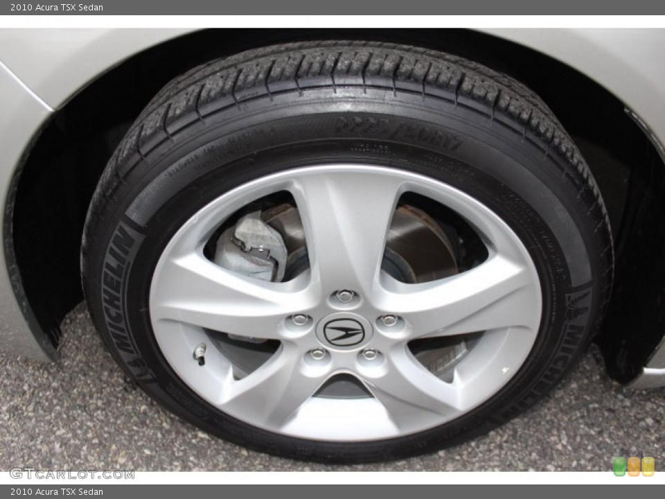 2010 Acura TSX Sedan Wheel and Tire Photo #76967112