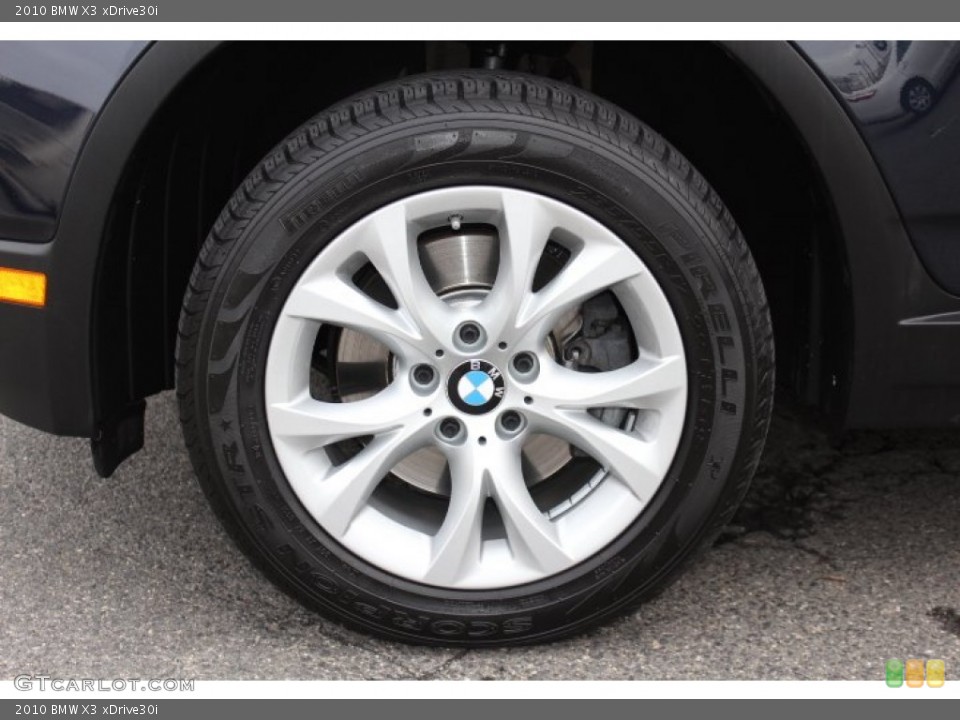 2010 BMW X3 xDrive30i Wheel and Tire Photo #76967881