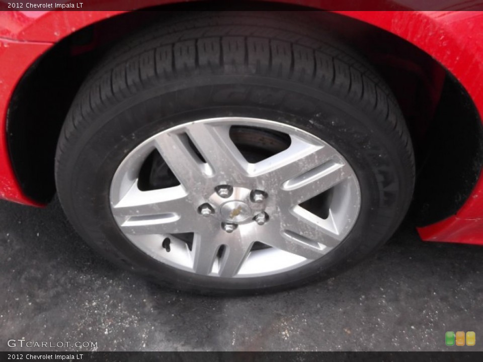 2012 Chevrolet Impala LT Wheel and Tire Photo #76967959