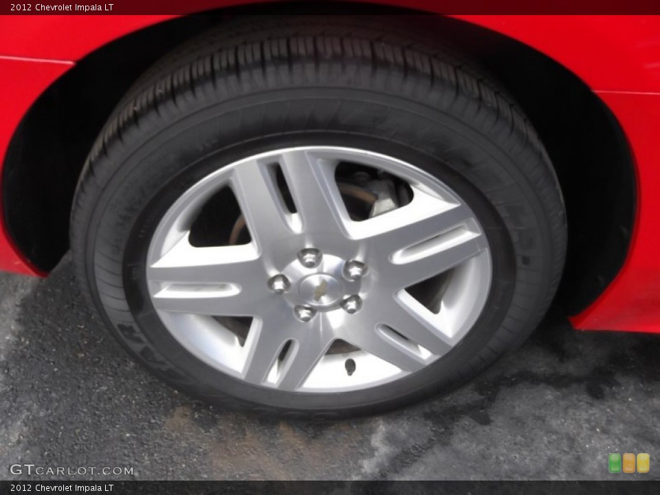 2012 Chevrolet Impala LT Wheel and Tire Photo #76968019