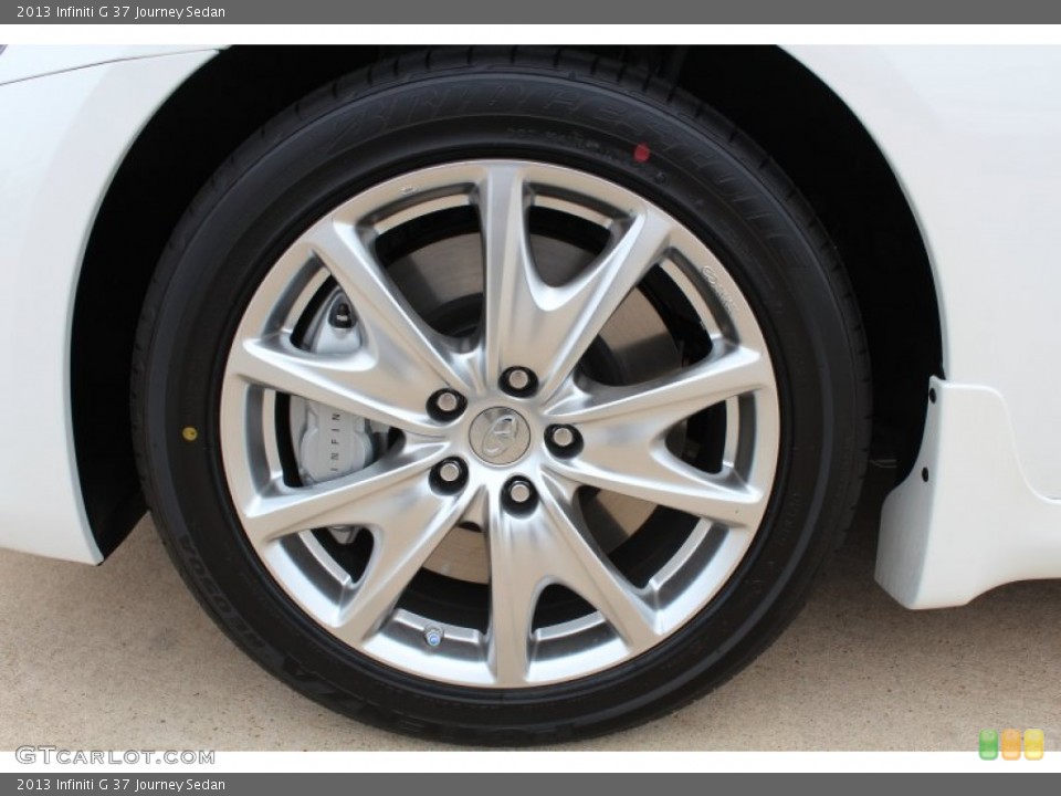 2013 Infiniti G 37 Journey Sedan Wheel and Tire Photo #76969211