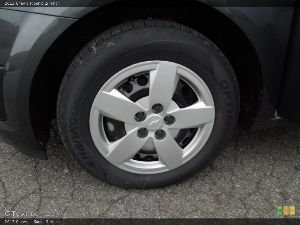 2013 Chevrolet Sonic LS Hatch Wheel and Tire Photo #76969269