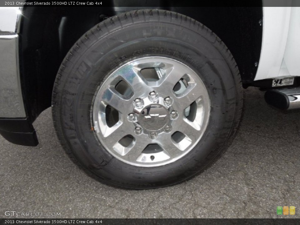 2013 Chevrolet Silverado 3500HD LTZ Crew Cab 4x4 Wheel and Tire Photo #76969771
