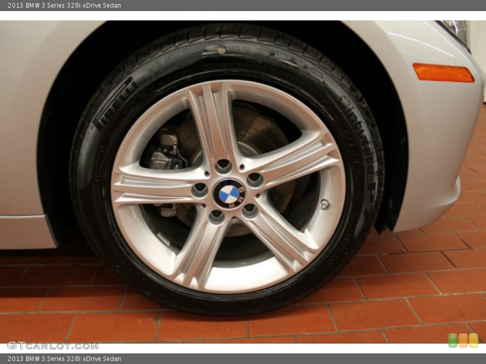 2013 BMW 3 Series 328i xDrive Sedan Wheel and Tire Photo #76978159