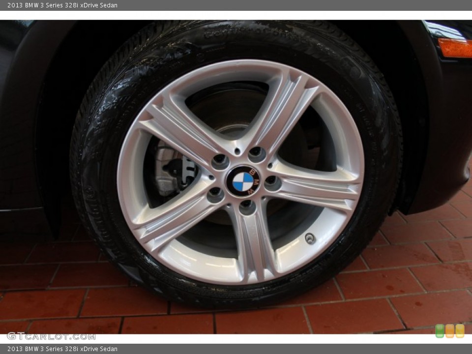 2013 BMW 3 Series 328i xDrive Sedan Wheel and Tire Photo #76978422