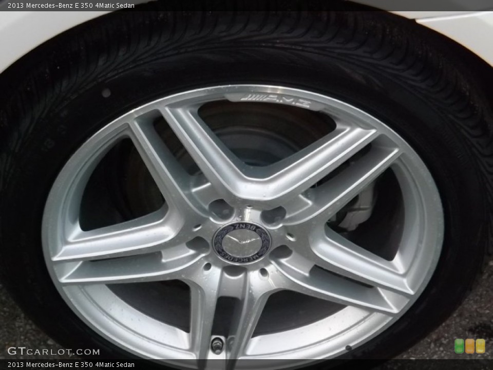 2013 Mercedes-Benz E 350 4Matic Sedan Wheel and Tire Photo #76979113