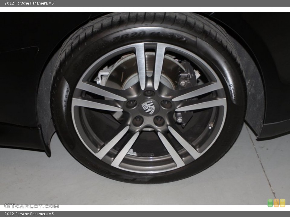 2012 Porsche Panamera V6 Wheel and Tire Photo #76982773