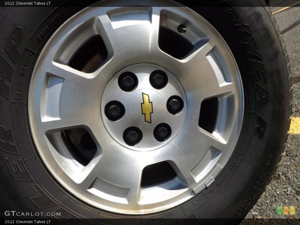 2012 Chevrolet Tahoe LT Wheel and Tire Photo #76991350