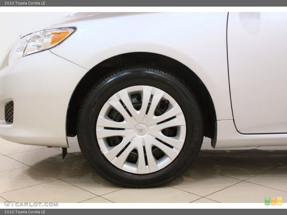 2010 Toyota Corolla LE Wheel and Tire Photo #76995389