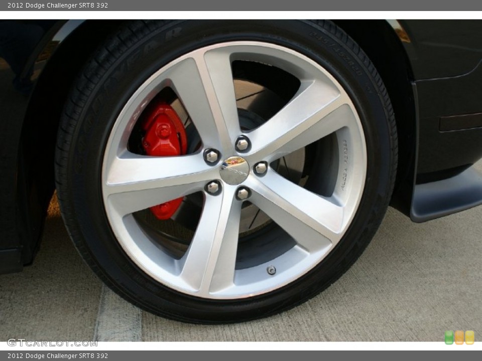 2012 Dodge Challenger SRT8 392 Wheel and Tire Photo #76996416