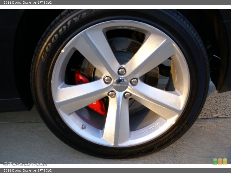 2012 Dodge Challenger SRT8 392 Wheel and Tire Photo #76996443