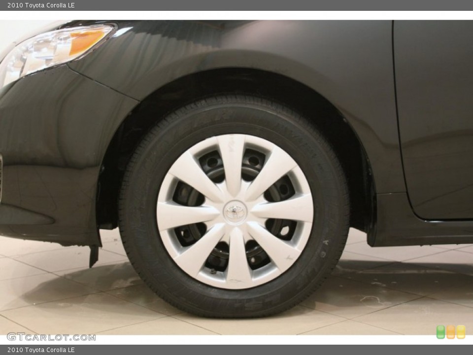 2010 Toyota Corolla LE Wheel and Tire Photo #76996530