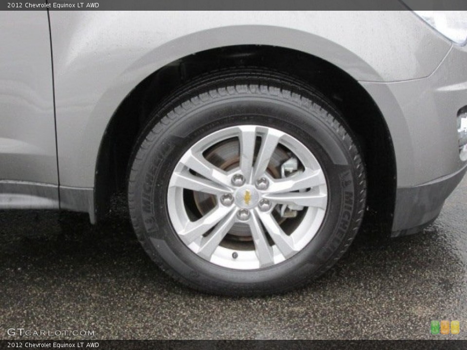 2012 Chevrolet Equinox LT AWD Wheel and Tire Photo #76998225