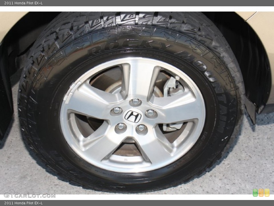 2011 Honda Pilot EX-L Wheel and Tire Photo #76998837