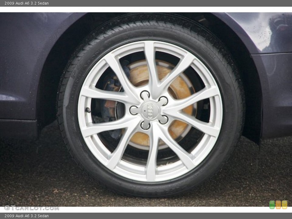 2009 Audi A6 3.2 Sedan Wheel and Tire Photo #76999902