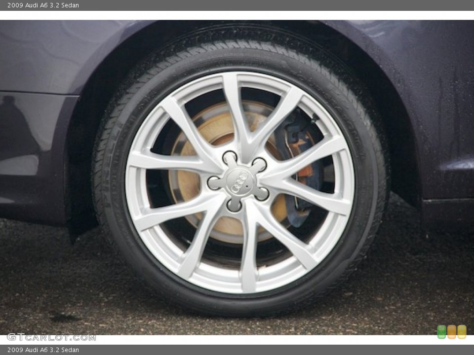 2009 Audi A6 3.2 Sedan Wheel and Tire Photo #76999929